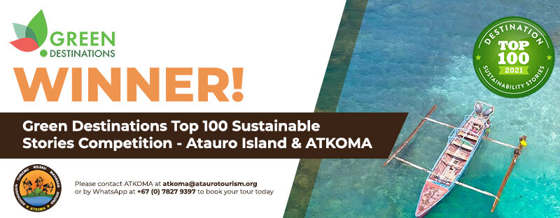 Ataúro and Asosiasaun Turizmu Koleku Mahanak Ataúro (ATKOMA) Awarded Top 100 Green Destinations Sustainability Stories.